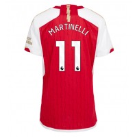 Camiseta Arsenal Gabriel Martinelli #11 Primera Equipación Replica 2023-24 para mujer mangas cortas